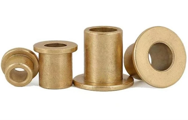 Ống lót bằng đồng tẩm dầu 4*6*5 mặt bích-